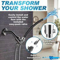 EZ-flow enema shower set example photo.