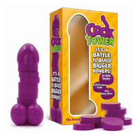 Cock tower game beside packaging.