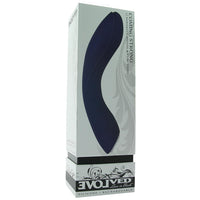 Purple coming strong vibrator inside packaging.