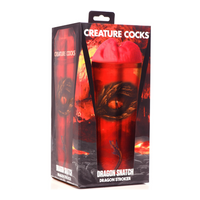 Dragon snatch stroker red inside packaging.