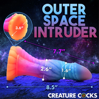 Galactic cock measurement photo with suction cup base example photo.