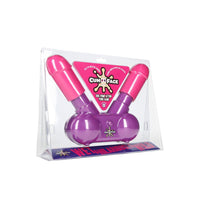 Cum face pump action game in packaging.