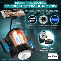 Automatic cyber milker masturbator information photo.