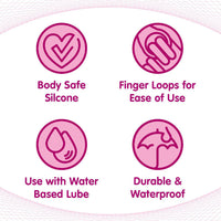 Deluxe dilator curved kit instructional photo.
