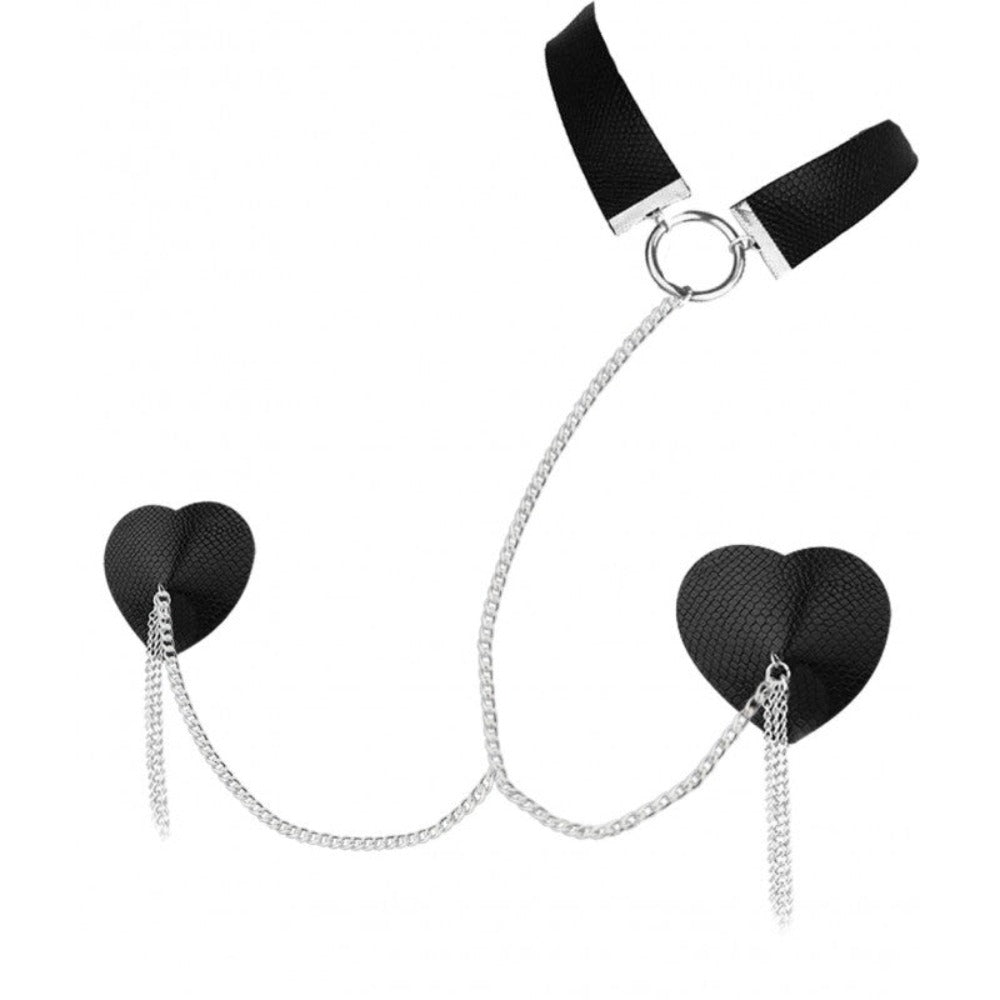 Dominatrix nipplicious pasties & collar example photo