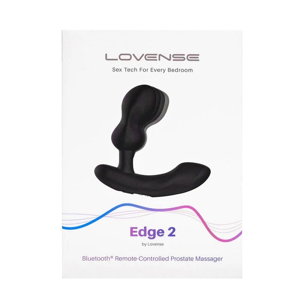 Lovense Edge 2 Bluetooth Prostate Anal Plug | Source Adult Toys Lovense Edge 2 Bluetooth Prostate Anal Plug | Source Adult Toys