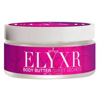 Body butter sweet secrets in a 8fl.oz inside packaging.