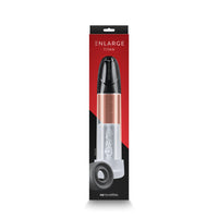 Enlarge titan clear penis pump featuring silicone donut inside packaging.