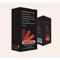 Erect R power cream front & back view of packaging example photo.