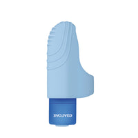 Blue fingerlicious vibrator example photo.