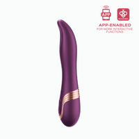 Purple oral licking vibrator motion example