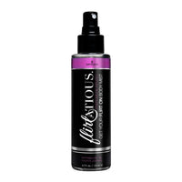 Flirtatious pomegranate body mist featuring 125ml spray bottle.