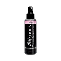 Sweet pea sugar vanilla body mist featuring 125ml spray bottle.