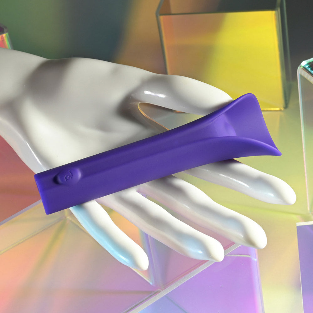 Full coverage purple vibrator example photo.