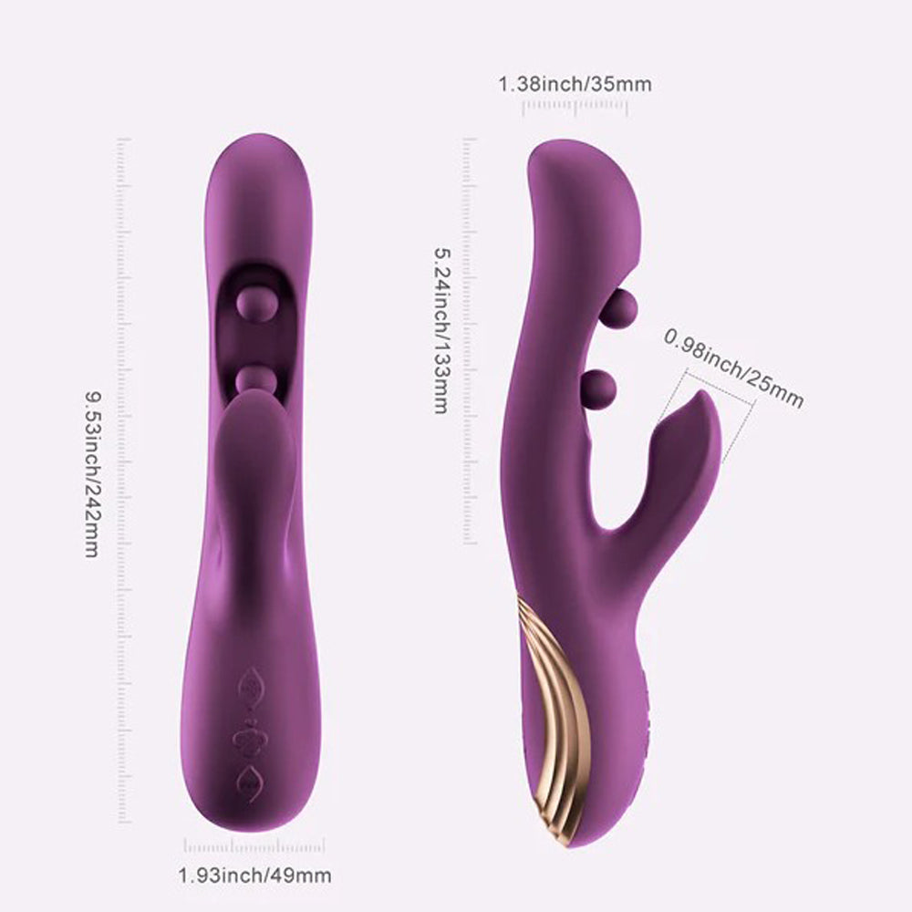 Purple pressure sensing vibrator measurement photo