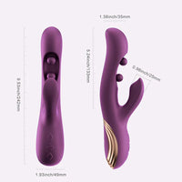 Purple pressure sensing vibrator measurement photo