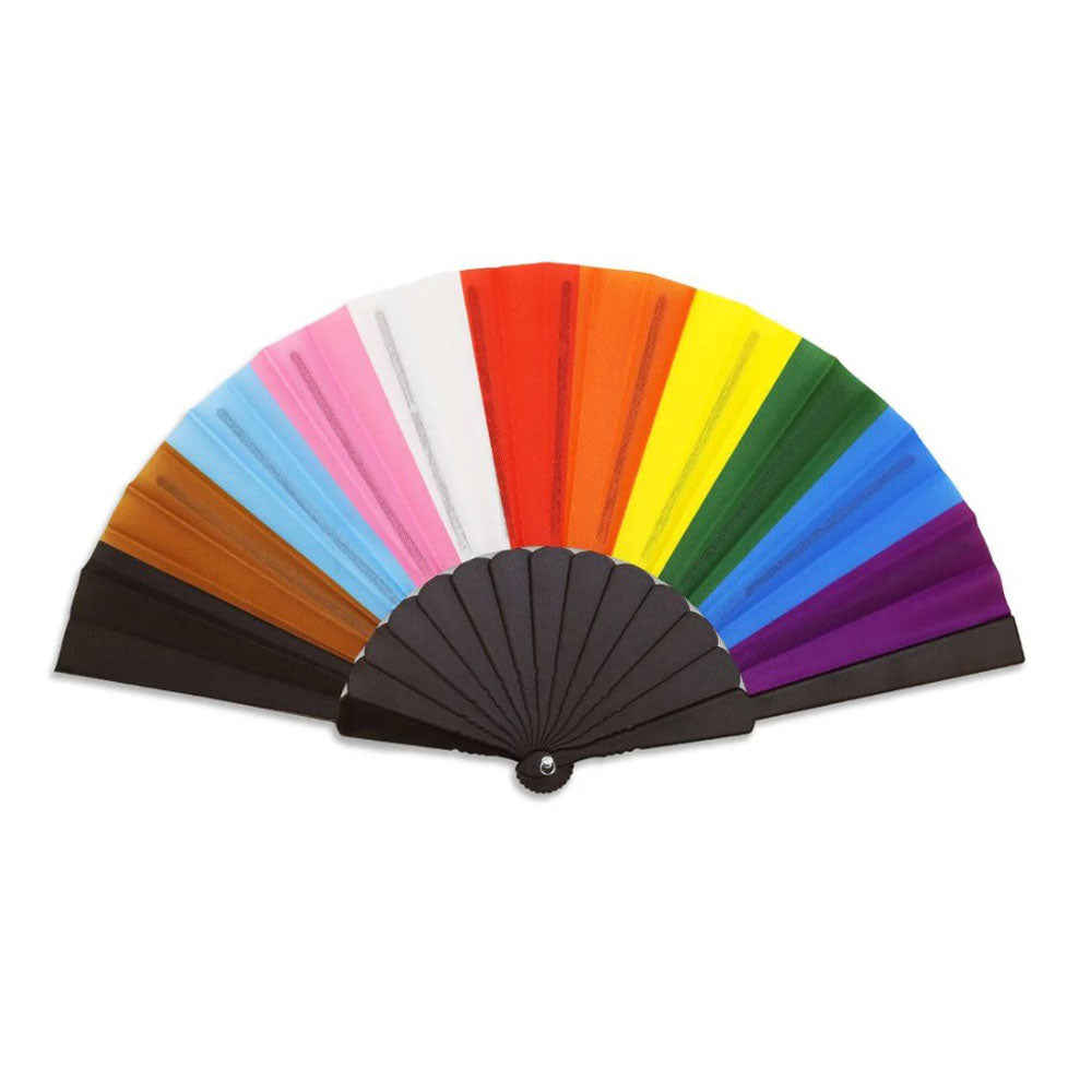 Progress Pride X-Large Hand Fan