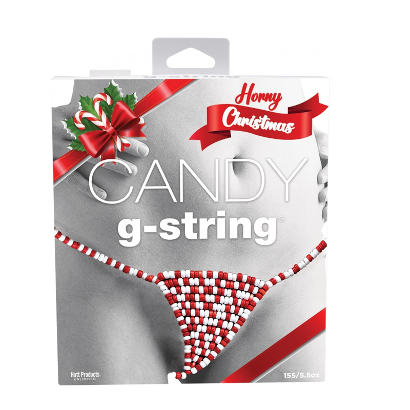 Horny christmas edible G string 1pc in packaging