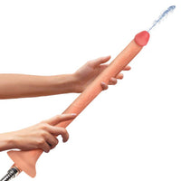 12'' beige enema hose example photo.