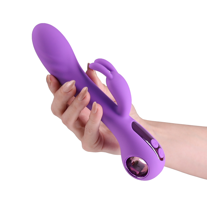 Purple O-rabbit dual vibrator example photo.