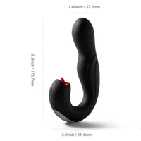 Black vibrator measurement photo