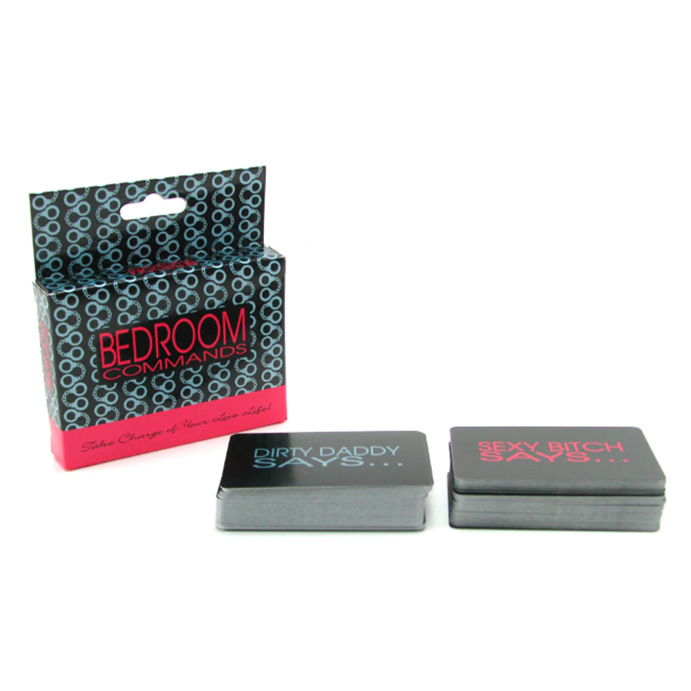 Bedroom Commands Card Game