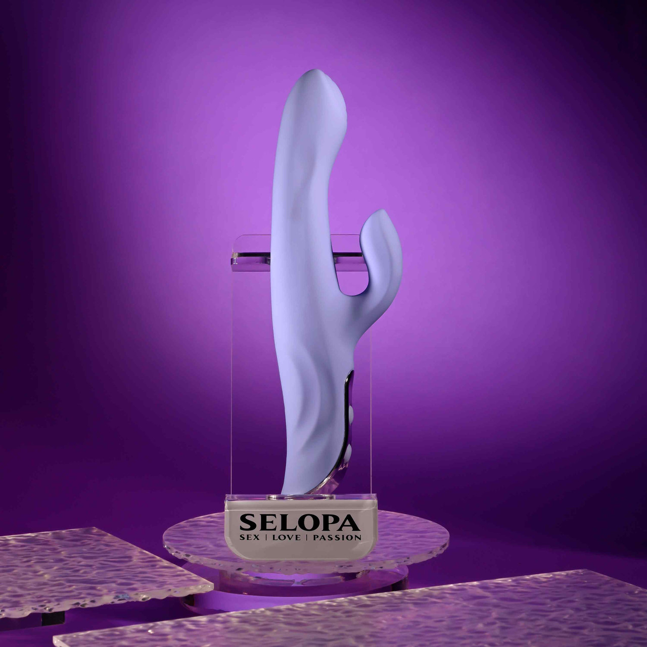 Purple lavender love vibrator example photo.