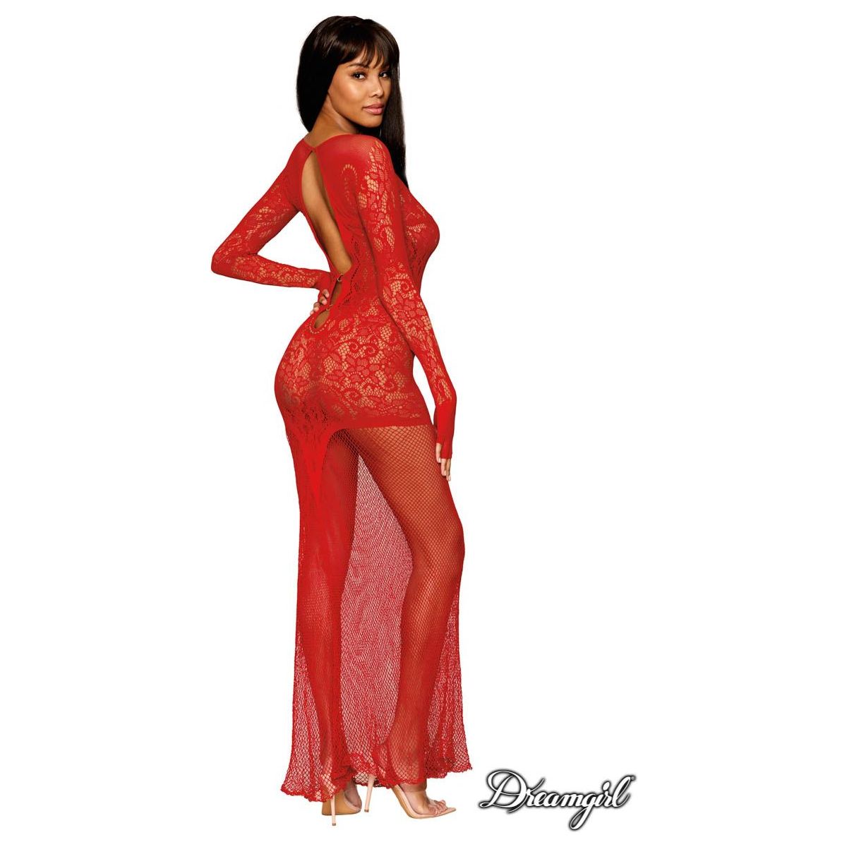 Long Lace Gown by Dreamgirl Source Adult Toys