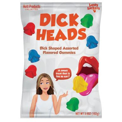 Lust Lickers Dick Heads Gummies by Hott Products Source Adult Toys