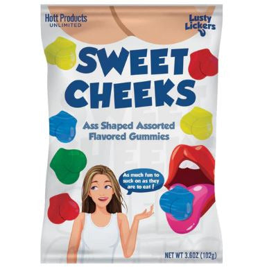 Lusty Lickers Sweet Cheeks Gummies by Hott Products Source Adult Toys