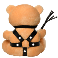 Bondage teddy bear backside photo.