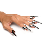 Clawed sensation silver rings example photo.
