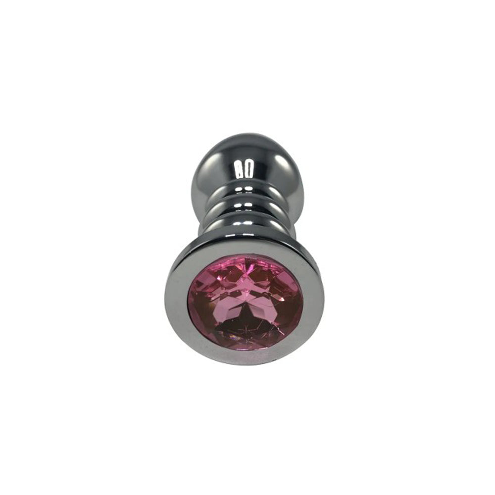 Butt Plug Silver Bullet Lg by Pink Elephant