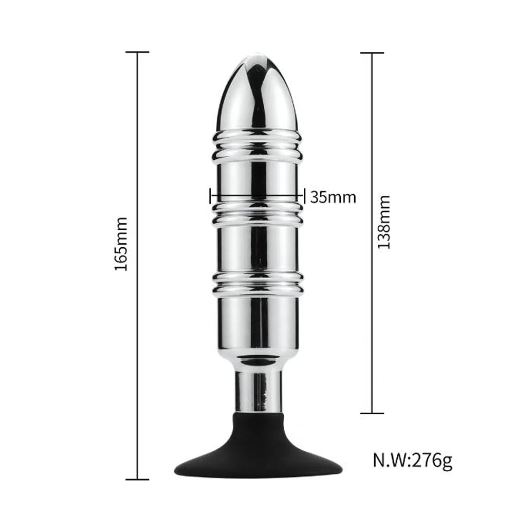 Extreme Missile Stainless & Suction Cup by Pink Elephant