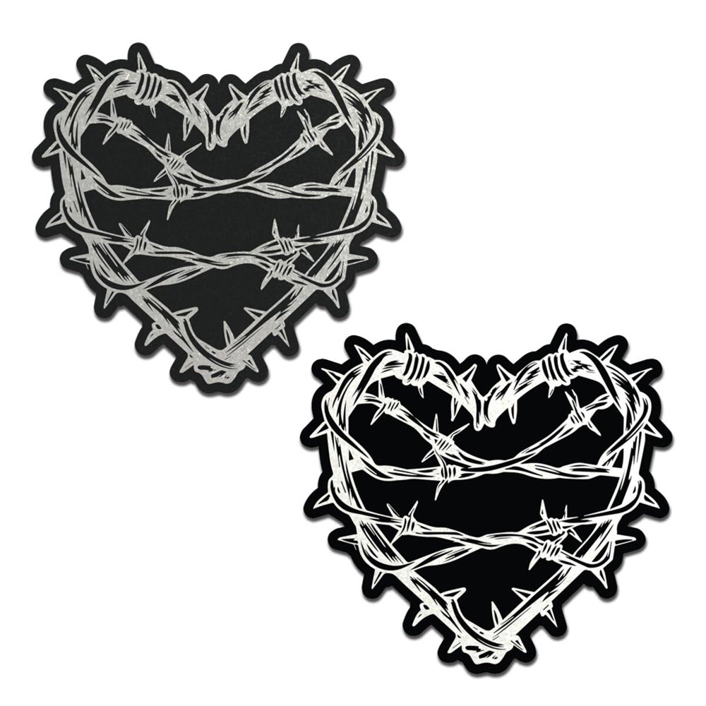Barbed Wire Heart Pasties by Pastease