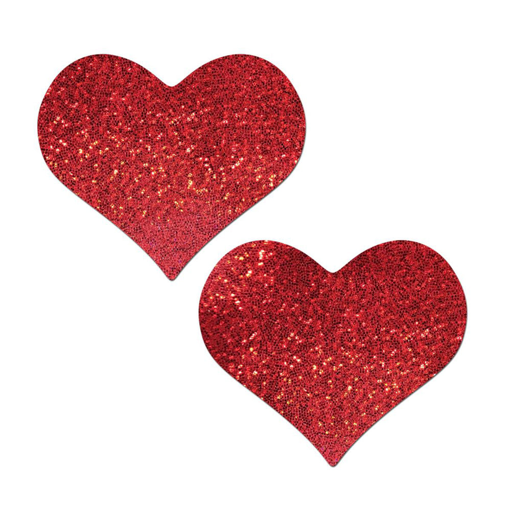 Heart Glitter Pasties by Pastease