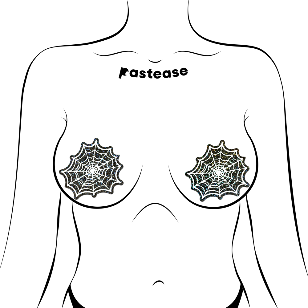 Spooky Spider Web Pasties by Pastease