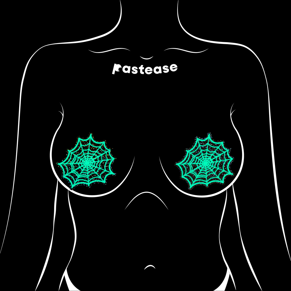 Spooky Spider Web Pasties by Pastease