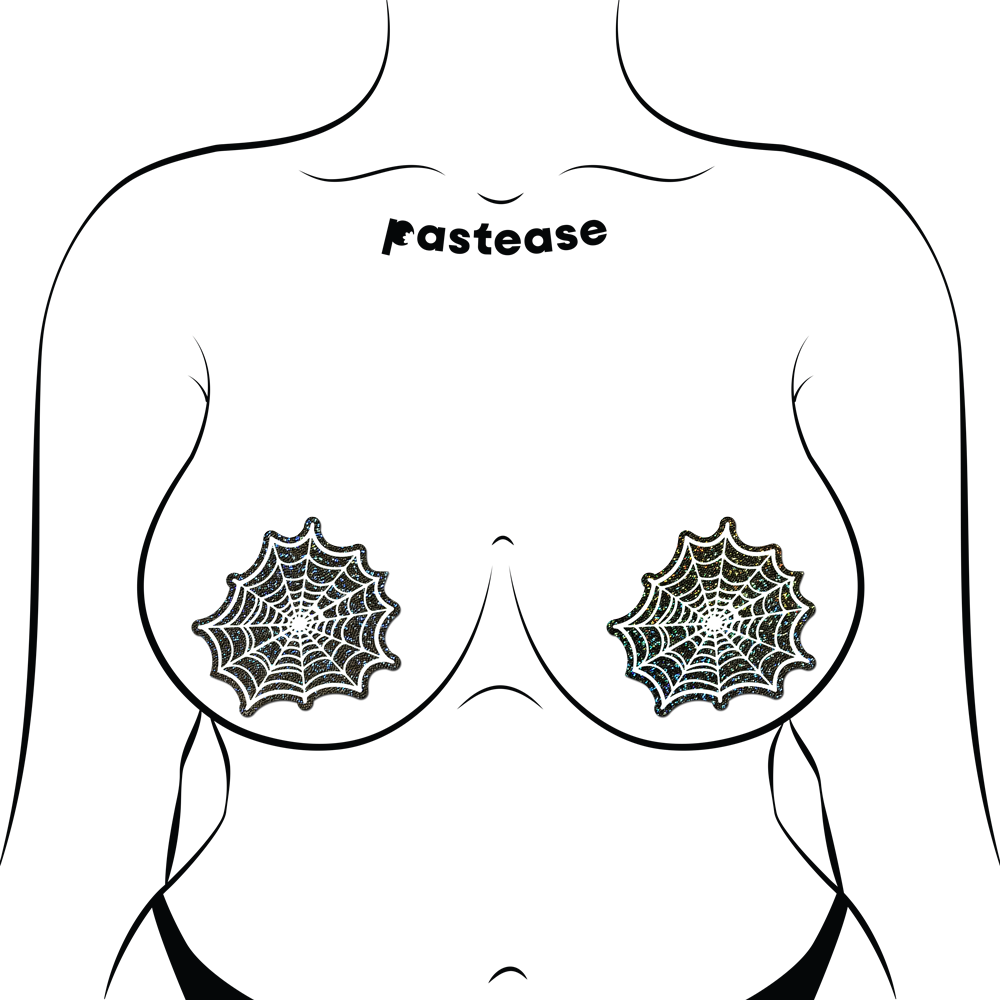 Spooky Spider Web Pasties by Pastease