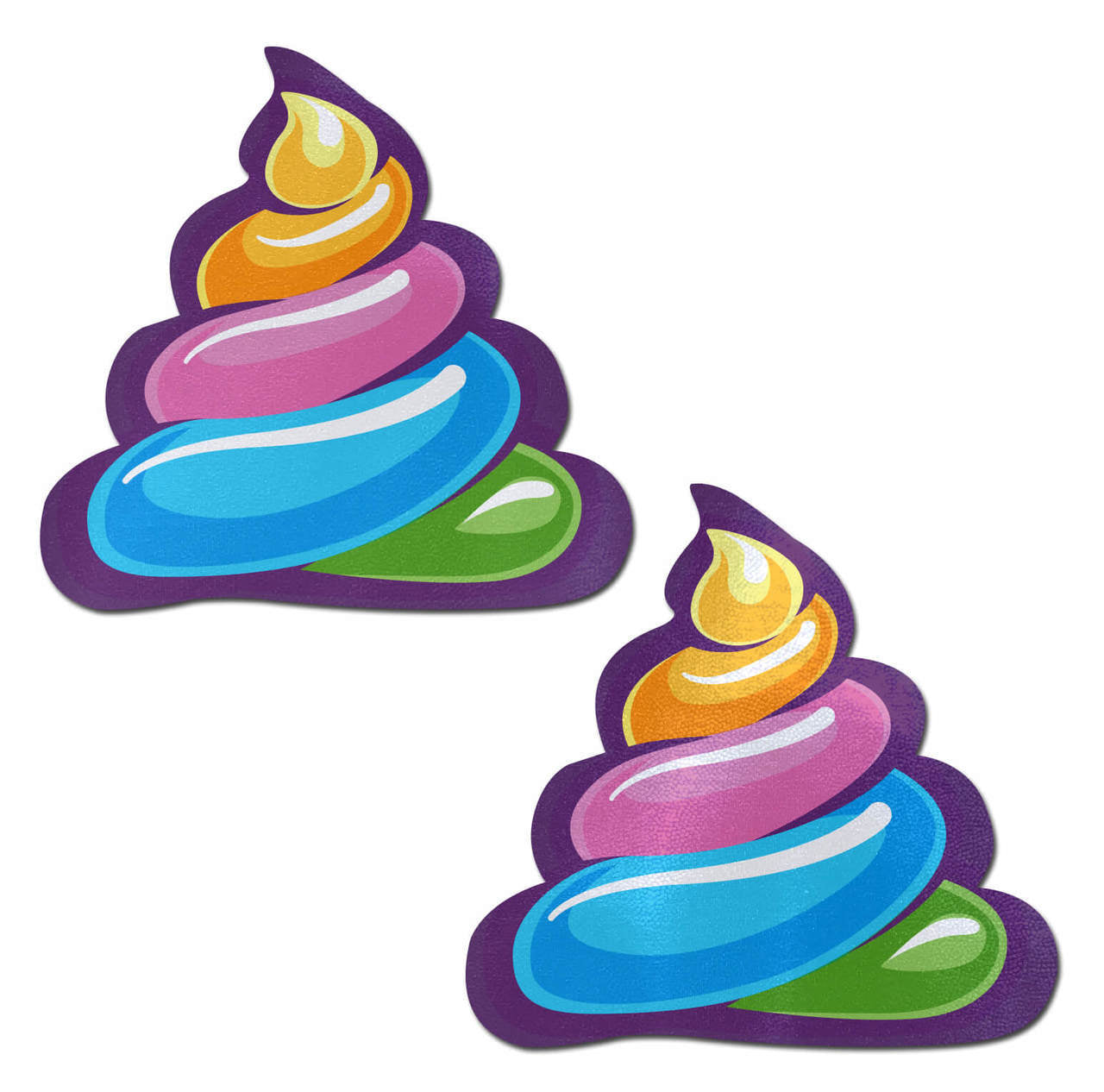 Scummy Bear Rainbow Poop Pasties by Pastease