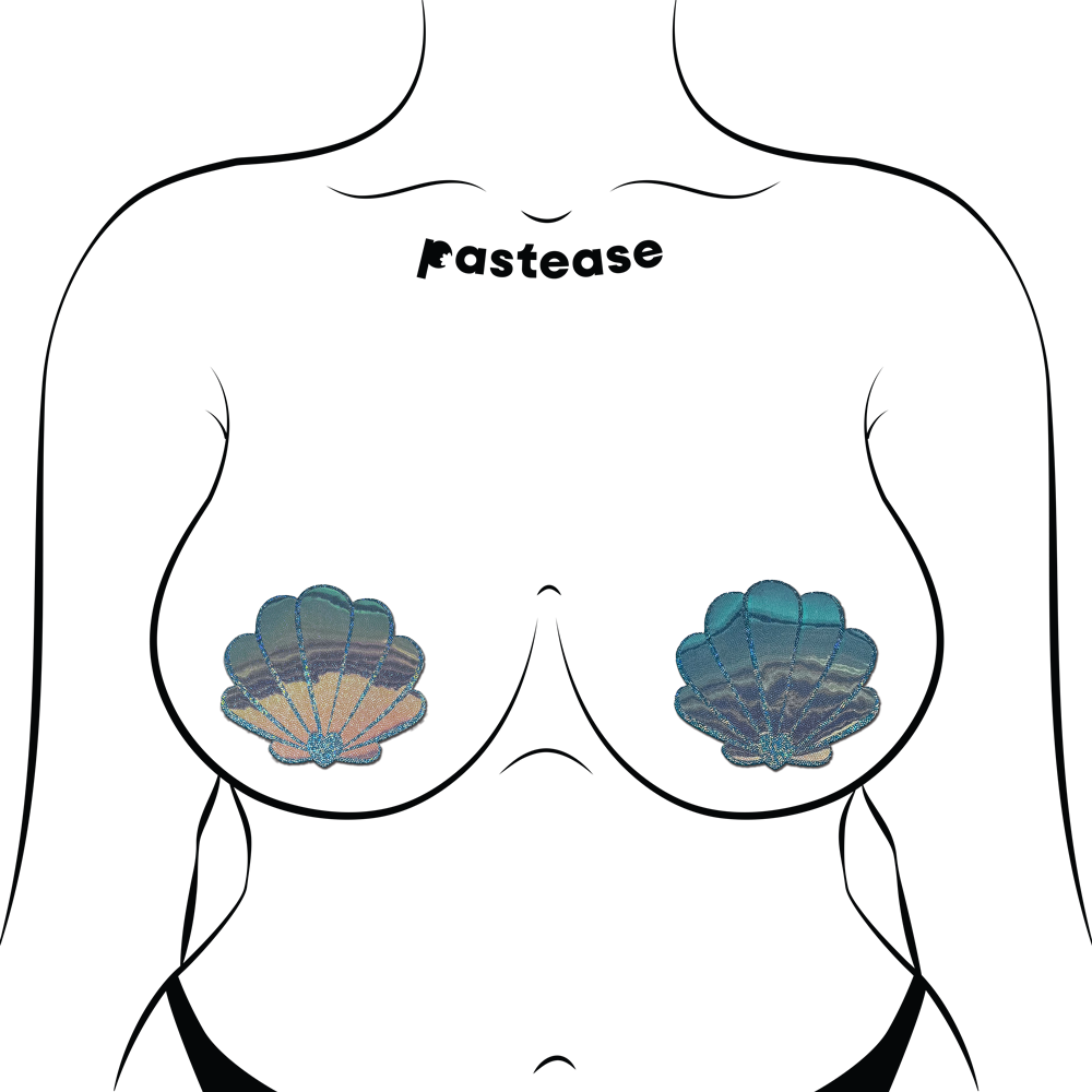 Mermaid Shells Pasties Pasties by Pastease