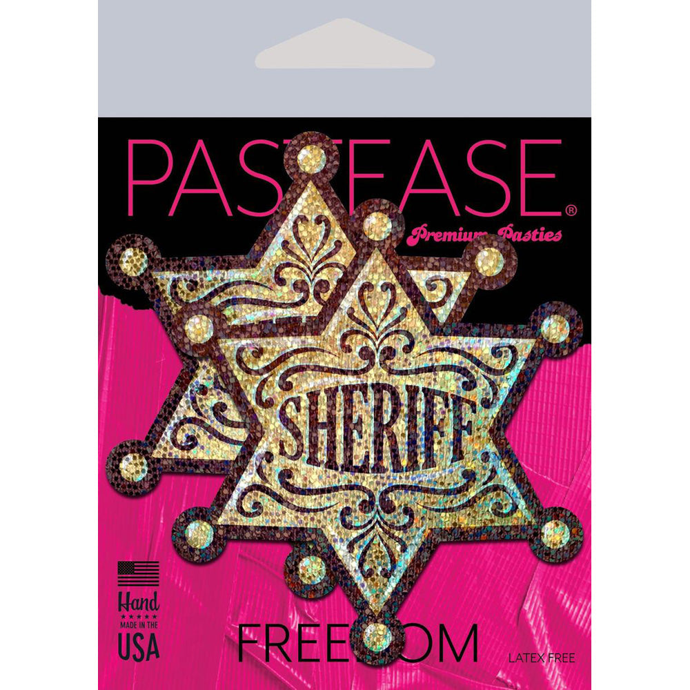 Sheriff Star Pasties by Pastease