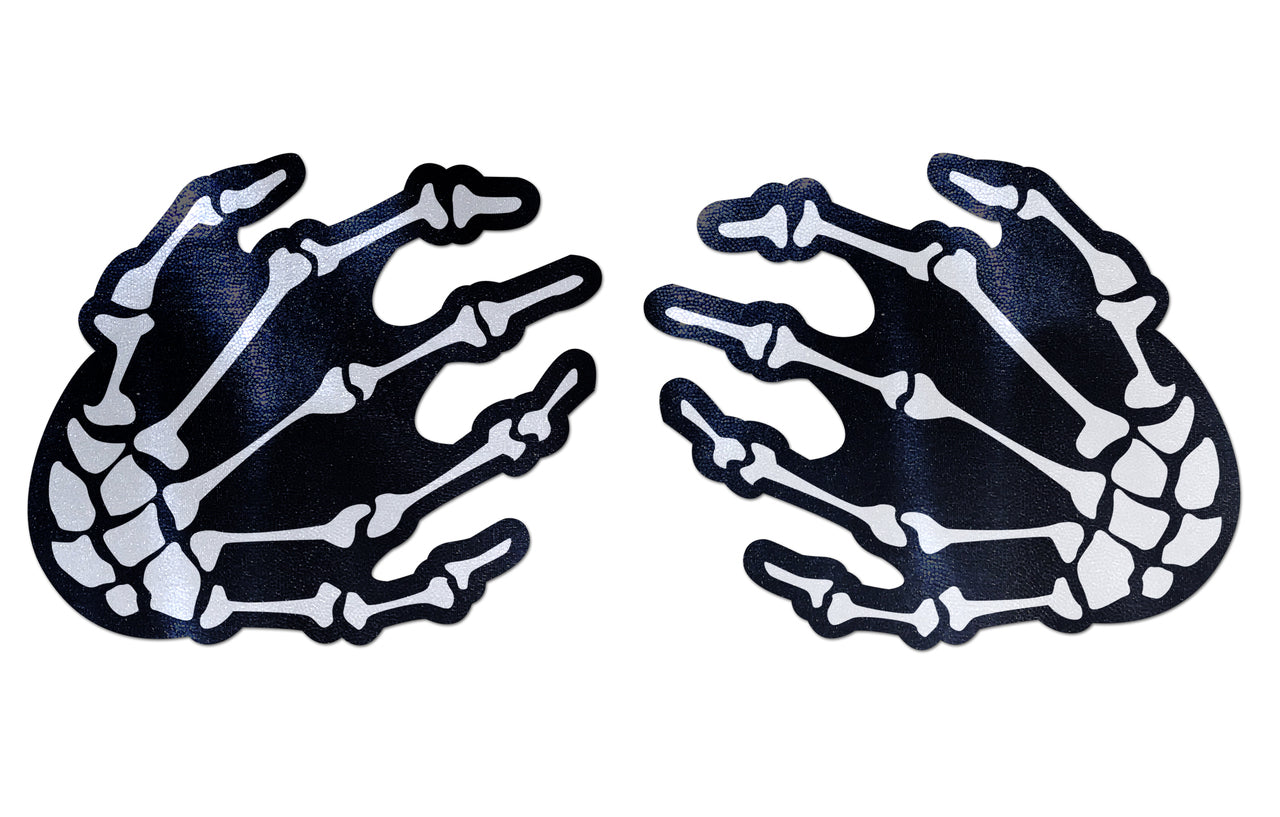 Boney Skeleton Hands Pasties by Pastease