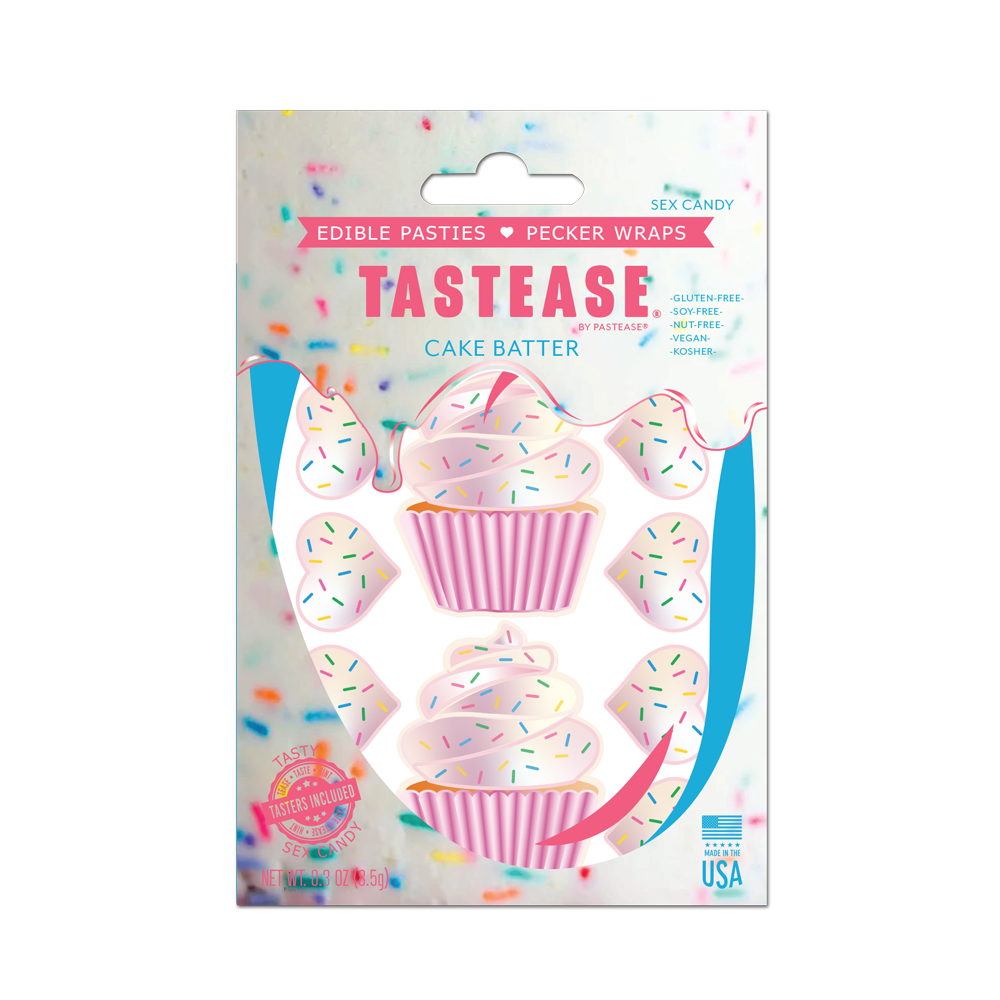 Tastease Edible Pasties Wrap Cake Batter