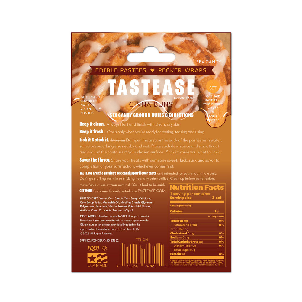 Tastease Edible Pasties Cinna-Buns