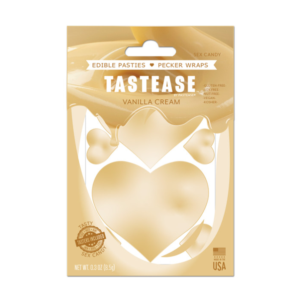 Tastease Edible Pasties Sweet Cream