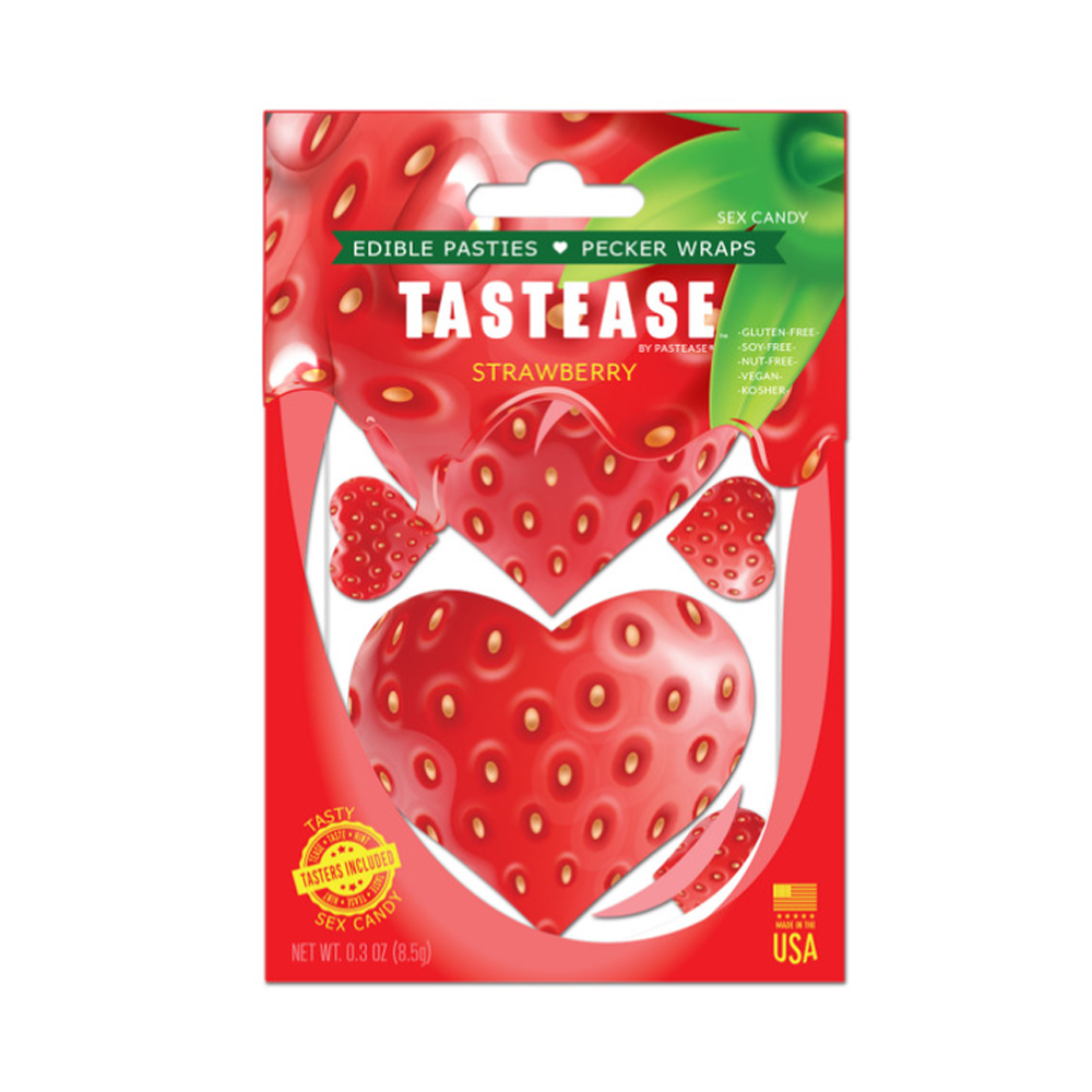 Tastease Edible Pasties Strawberry