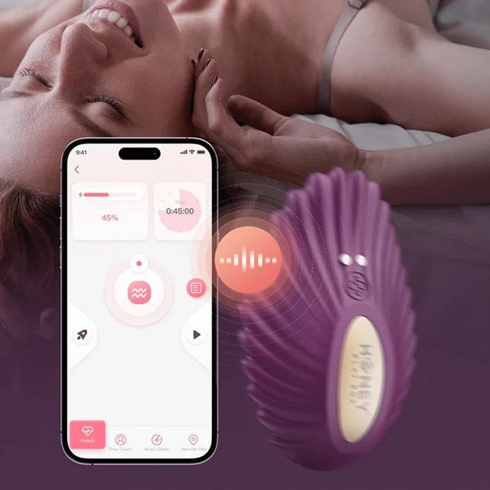 Pearl 2 vibrator beside smart phone