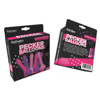 Pecker balloons inflatable balloons in packaging