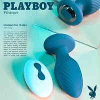 Playboy Spinning Tail Teaser Anal Plug Source Adult Toys